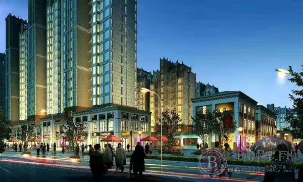 领地未来城临街现铺,70年大产权
